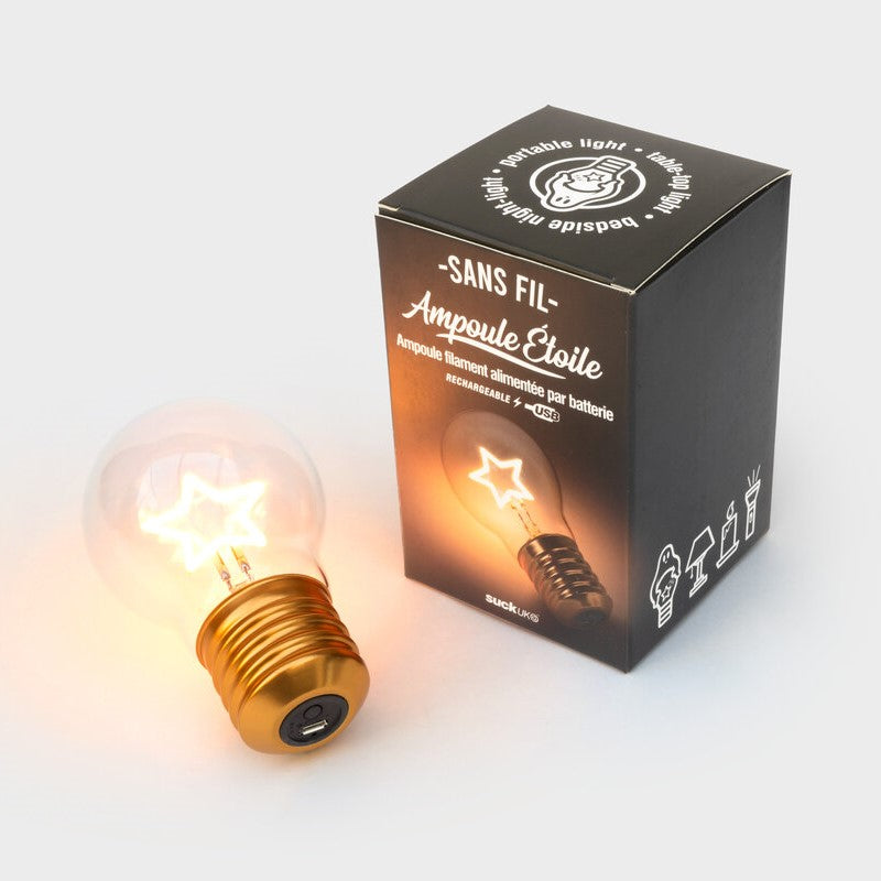 Cordless Star Lightbulb