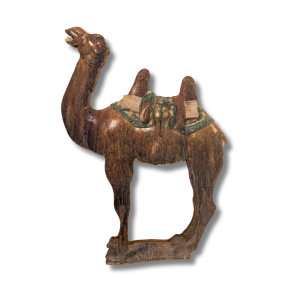 Bactrian Camel Wooden Magnet