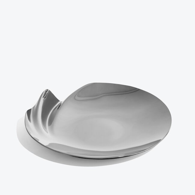 Zaha Hadid: Serenity Platter - Silver