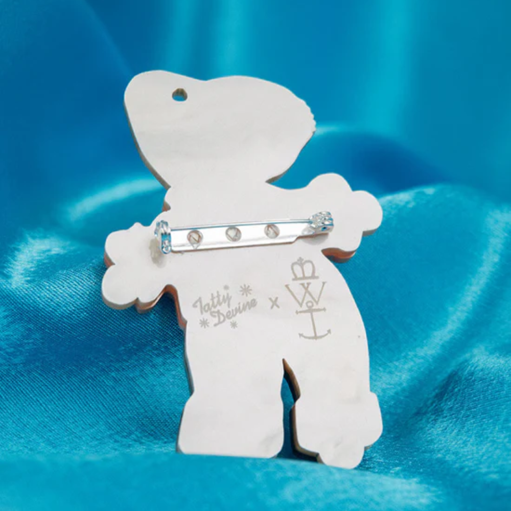 Original Alan Measles Brooch