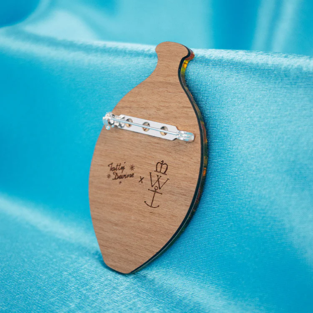 I Did It All For Art Brooch