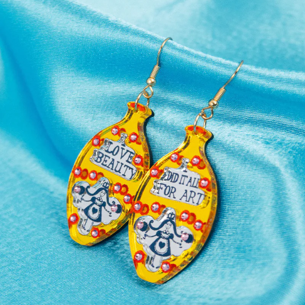 I Did It All For Art Earrings