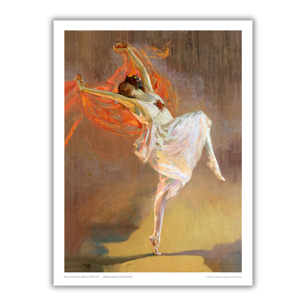 Sir John Lavery: Anna Pavlova Print