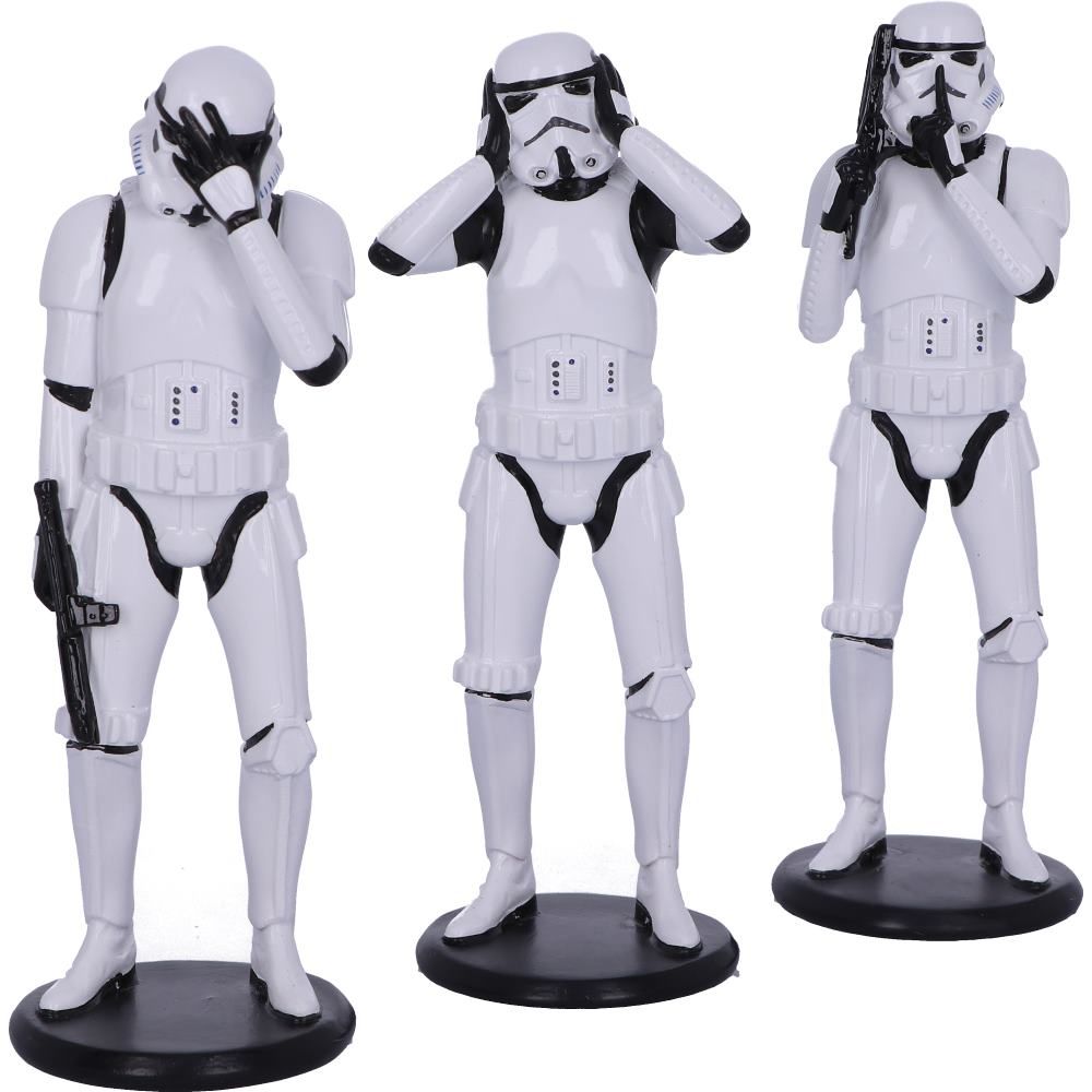 Three Wise Stormtroopers Figurine Set