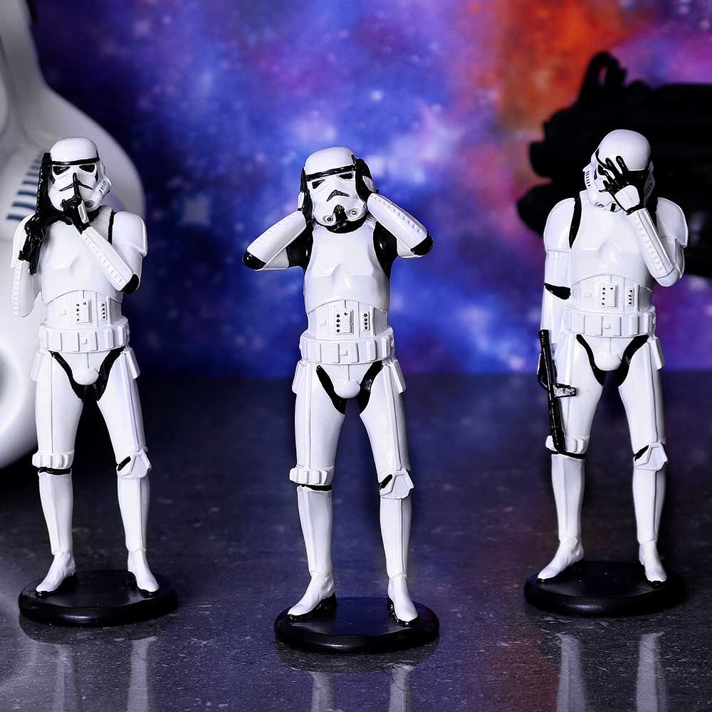 Three Wise Stormtroopers Figurine Set