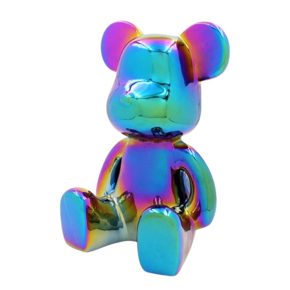 Iridescent Bear Money Bank