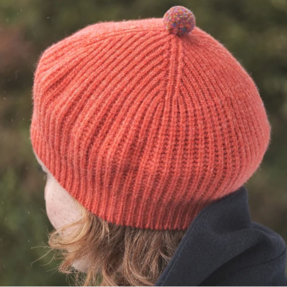 Brodie Beret - Coral