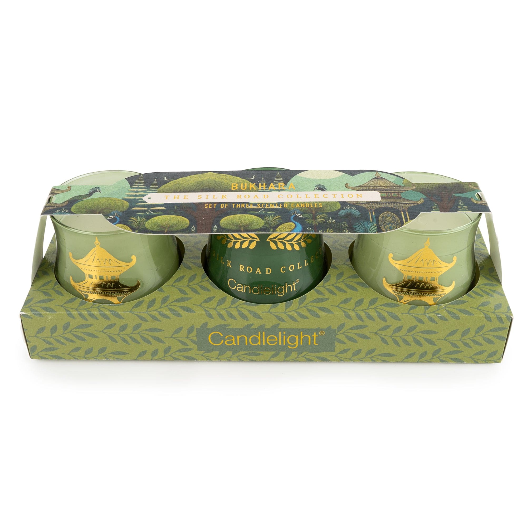 Set of 3 Votives Candles - Bukhara