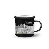Big City Glasgow - Enamel Mug
