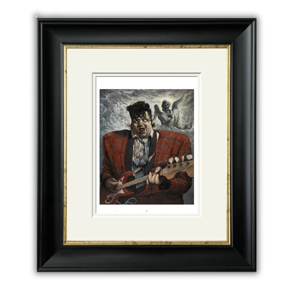 John Byrne: Robbie Coltrane as Danny McGlone Hand Signed Limited Edition Print