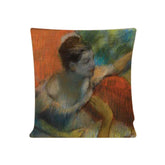 Degas: Women in a Theatre Box Cushion Cover