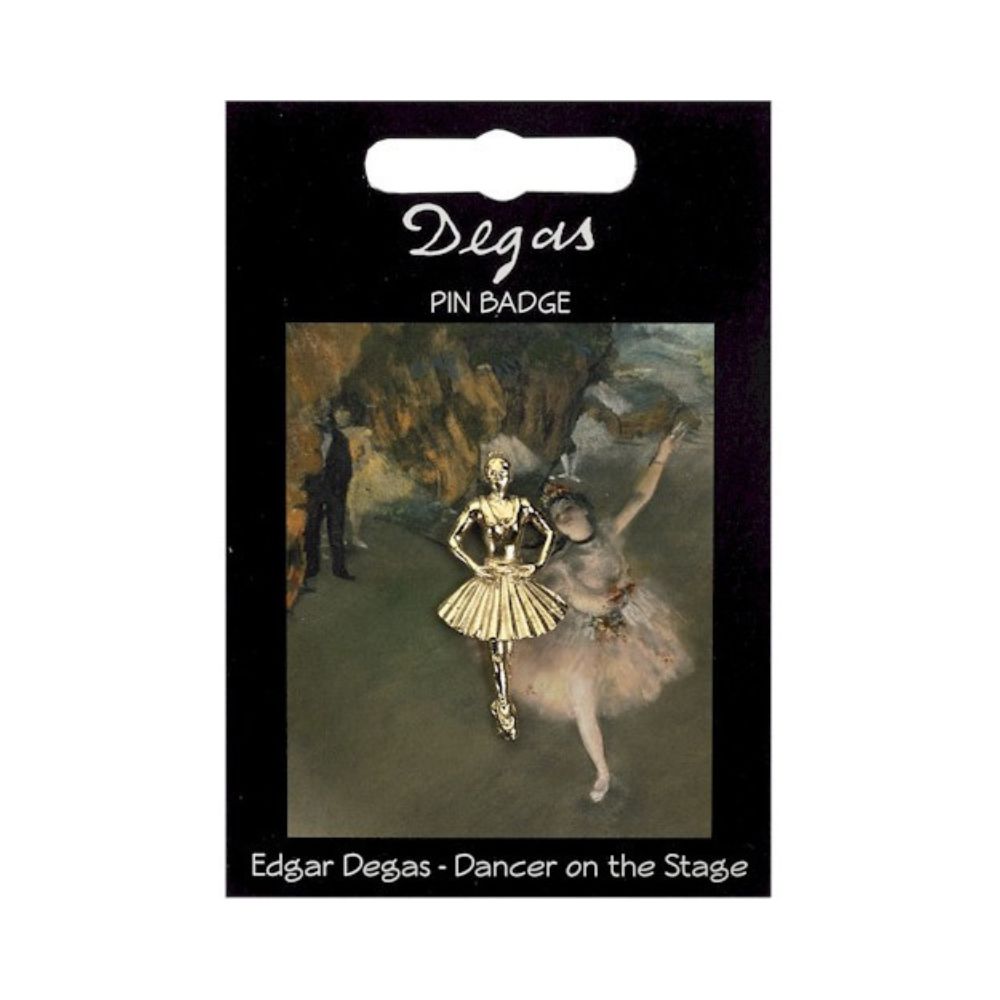 Degas Dancer Pin Badge