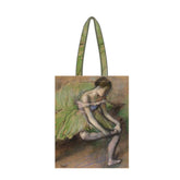 Degas: The Green Dress Tote Bag
