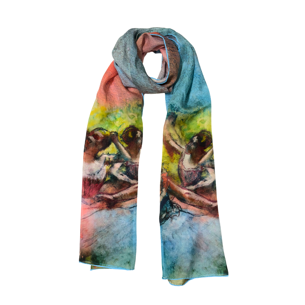 Degas: Ballerinas Silk Chiffon Scarf