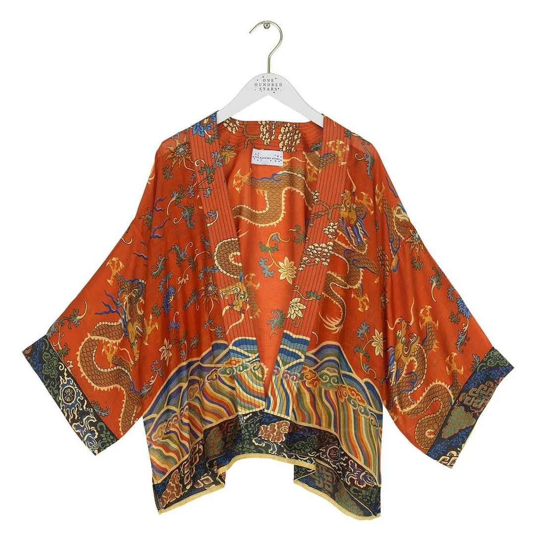 Dragon Rust Kimono