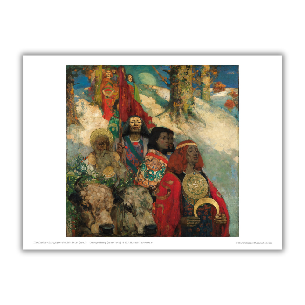 George Henry & E A Hornel: The Druids Print | Glasgow Life Shop