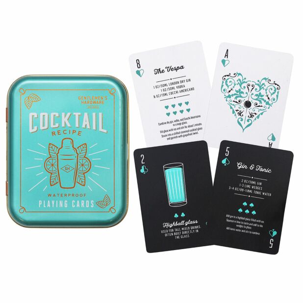 Cocktail Trivia Playing Cards