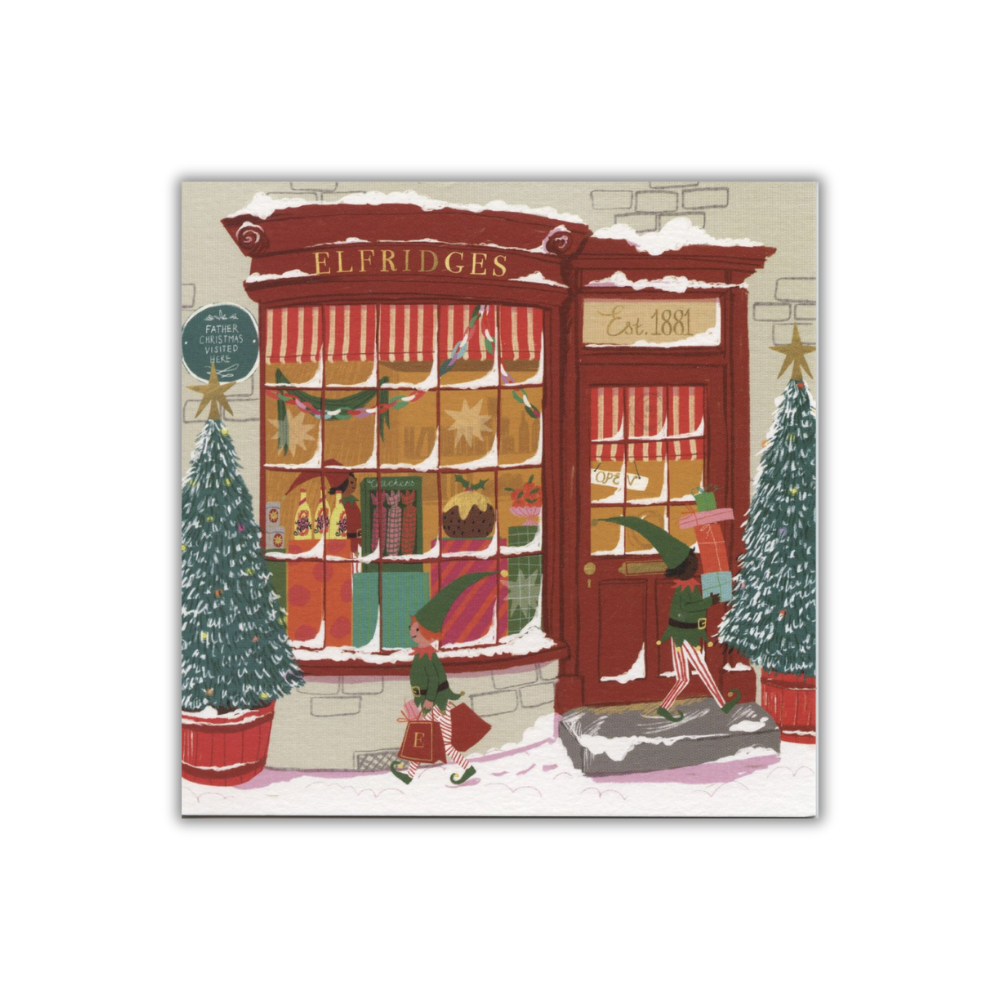 Elfridges Christmas Cards - 8 Pack