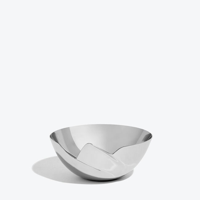 Zaha Hadid: Small Serenity Bowl - Silver