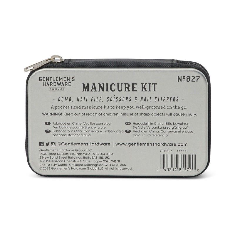 Nailed To Perfection: Manicure & Grooming Kit