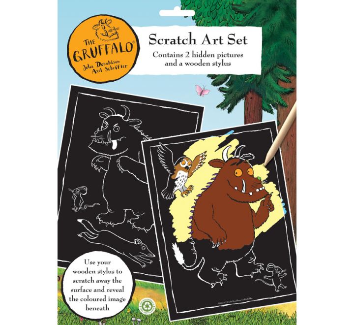 The Gruffalo Scratch Art Set