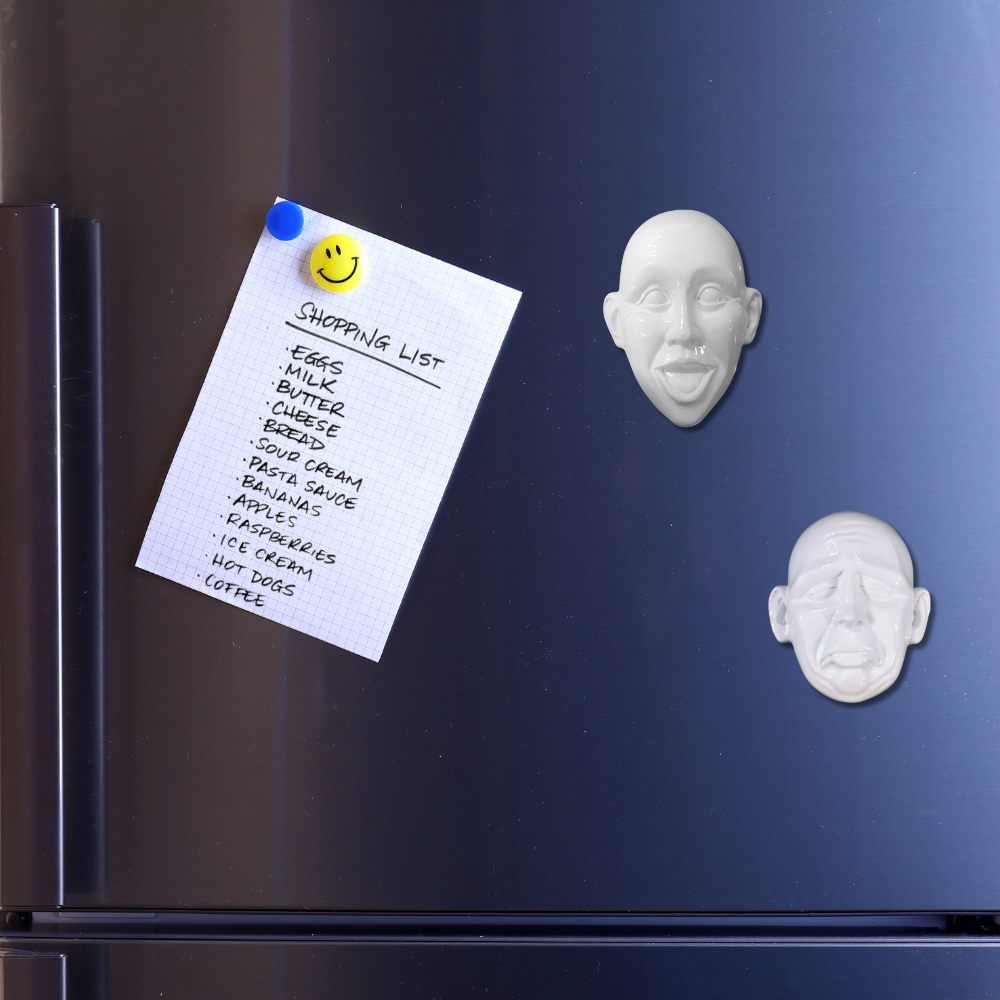 Floating Heads Magnet - Sad