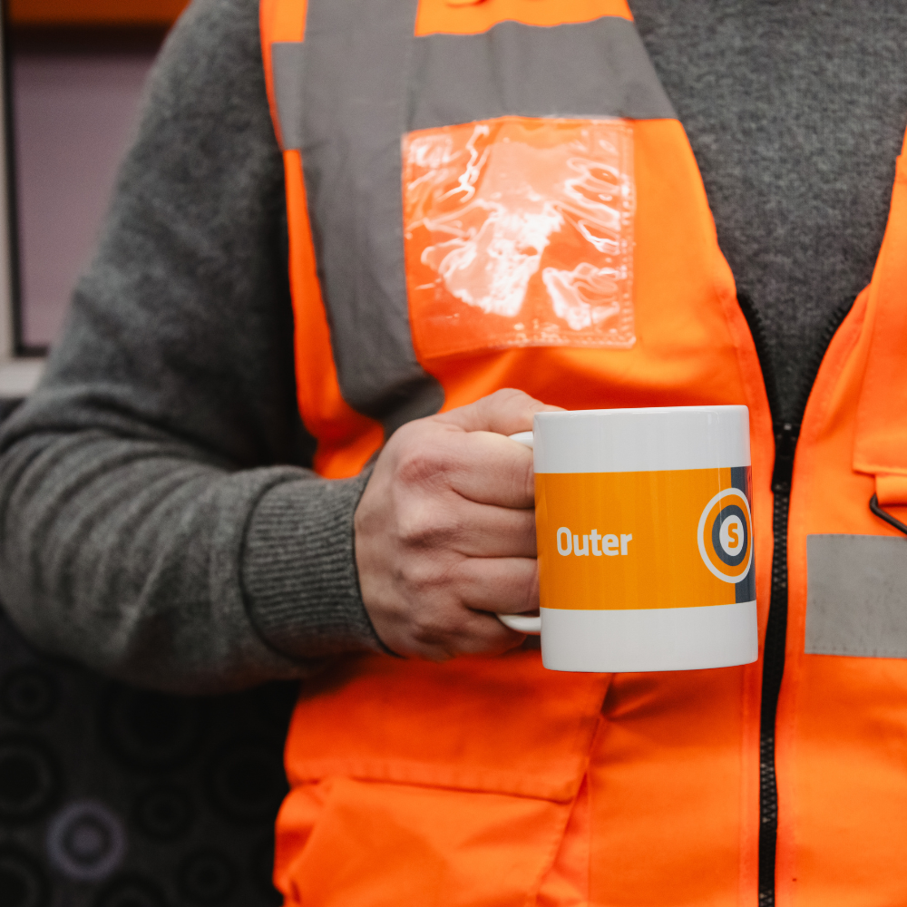 Glasgow Subway Inner Outer Mug