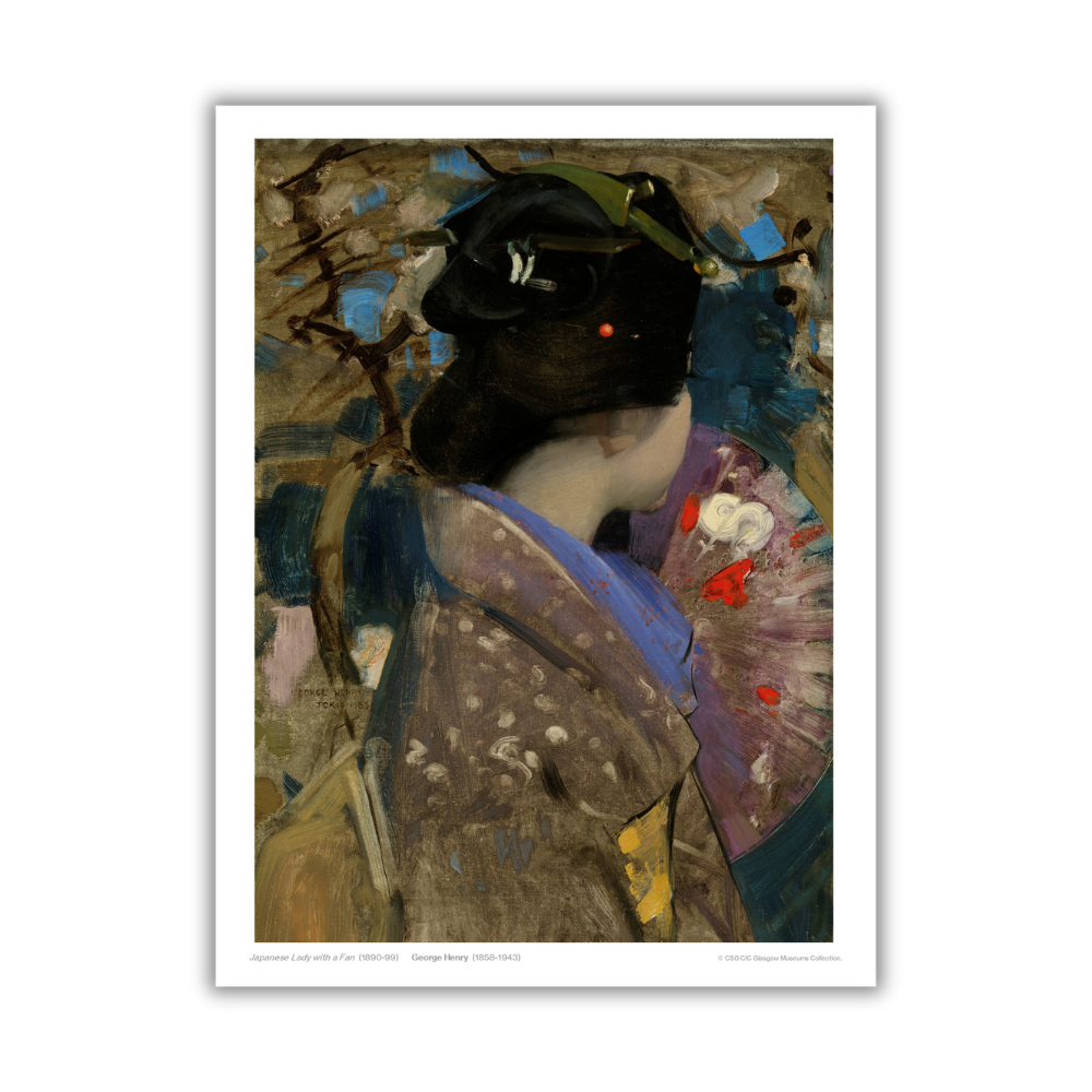 George Henry: Japanese Lady Print