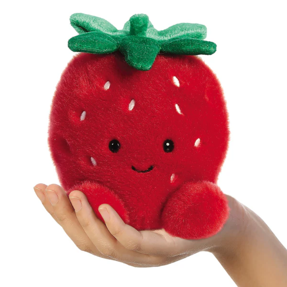 Palm Pals Juicy Strawberry Soft Toy