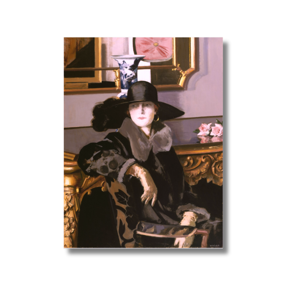 Lady in Black Notebook