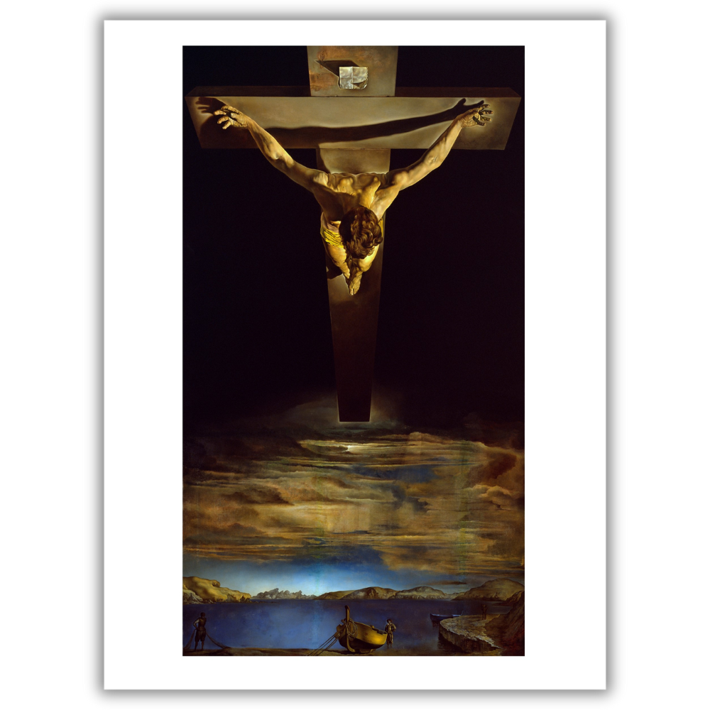 Salvador Dali: Christ of St John of the Cross Large Print