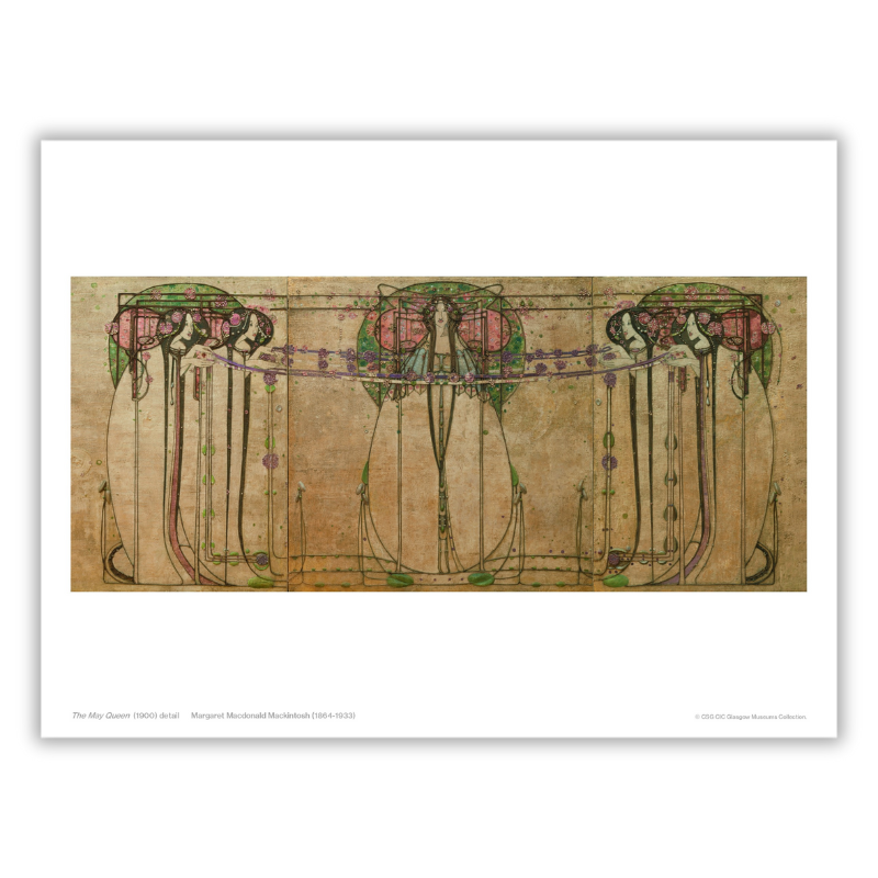 Margaret Macdonald Mackintosh: The May Queen Print