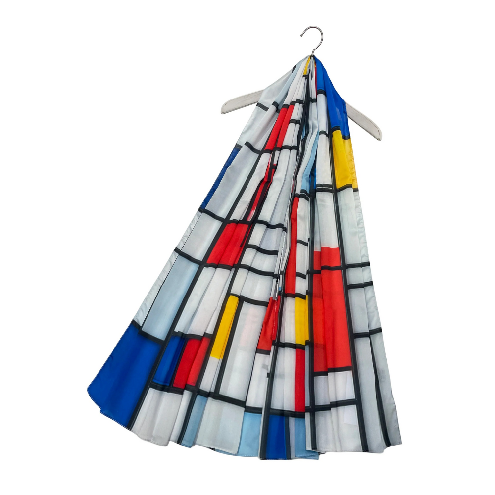 Mondrian Impressionist Scarf