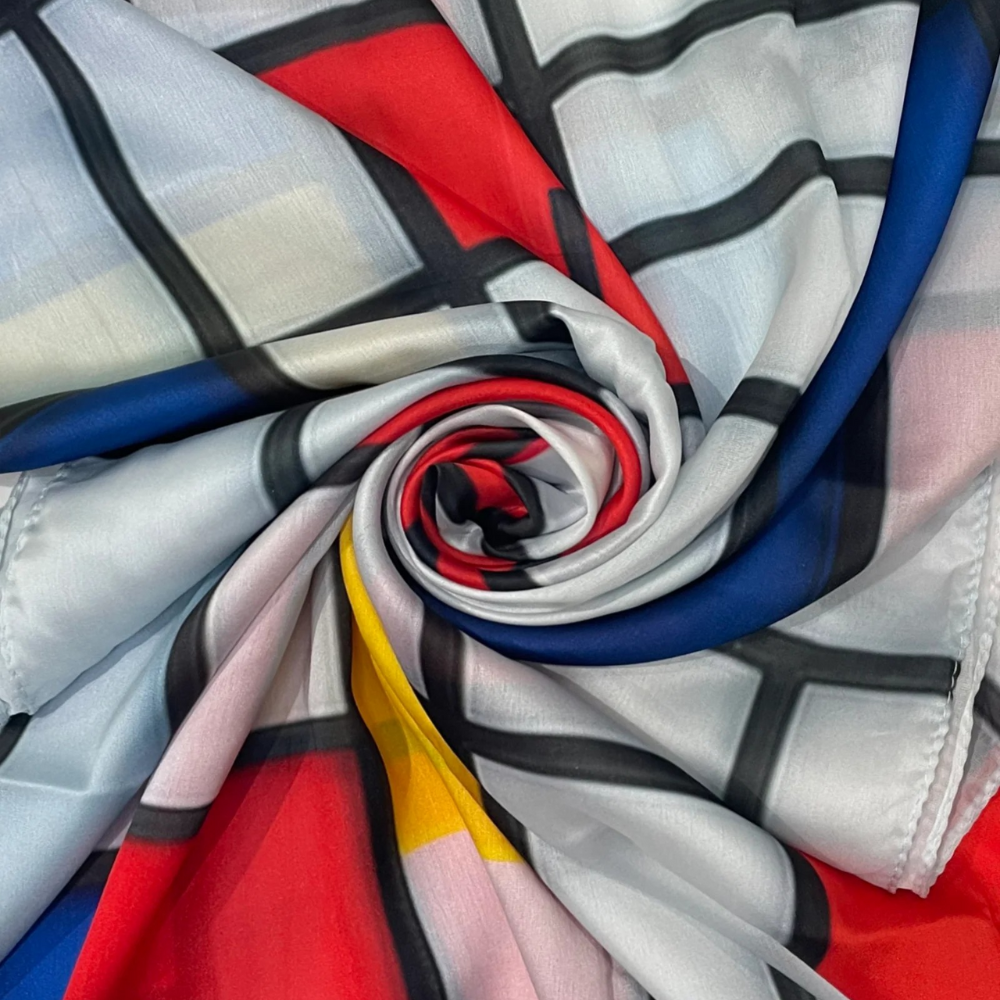 Mondrian Impressionist Scarf