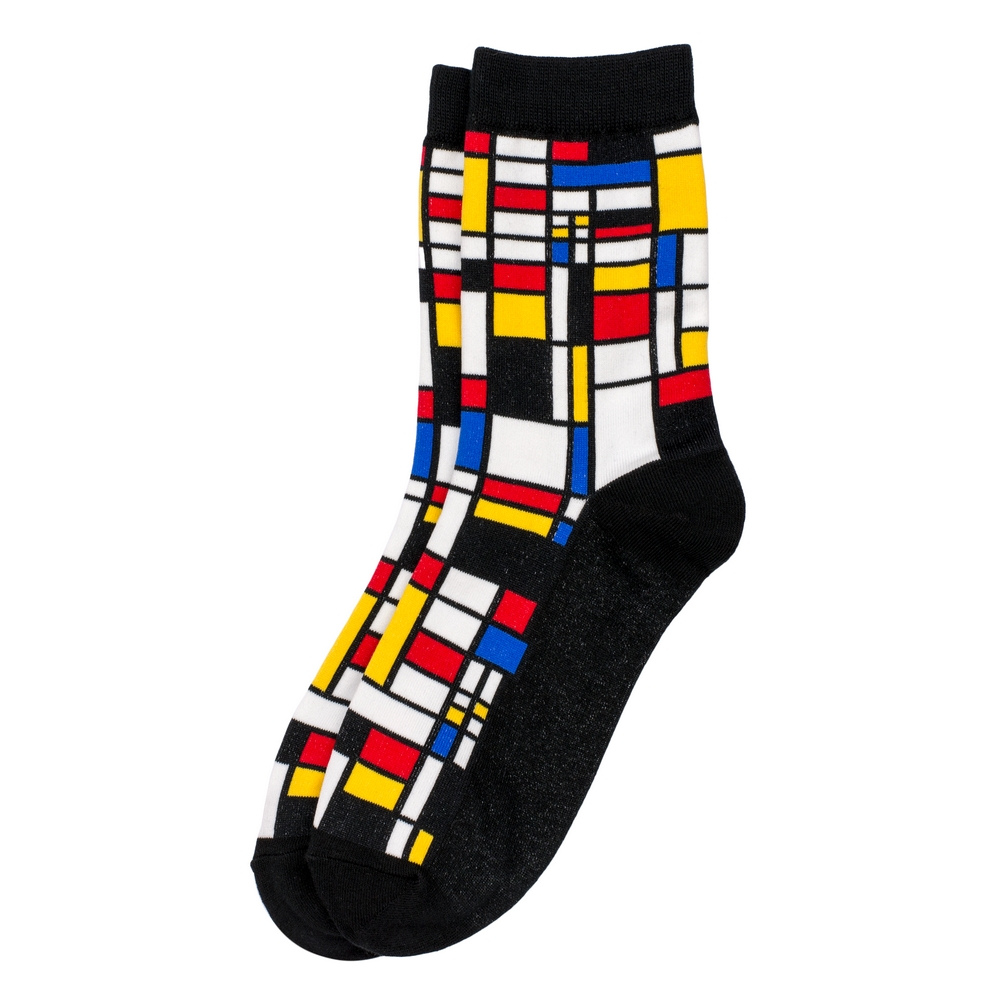 Mondrian Inspired Socks