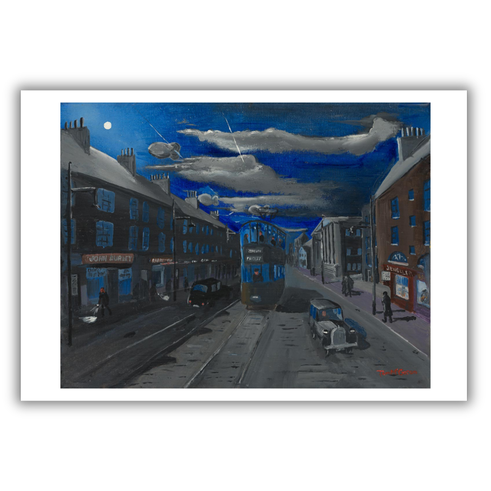 Tommy McGoran: Moonlight Wartime Blackout Print