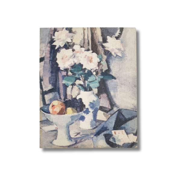 Peploe: Pink Roses Wooden Magnet