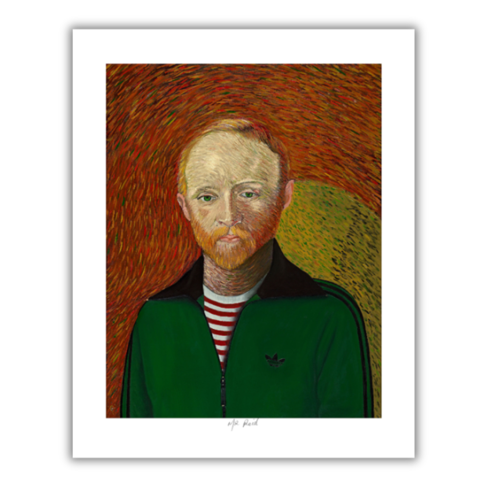 Ross Muir: Mr Reid Hand Signed Limited Edition Print