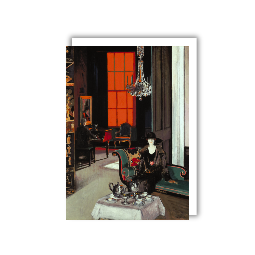 Orange Blind Folded Card