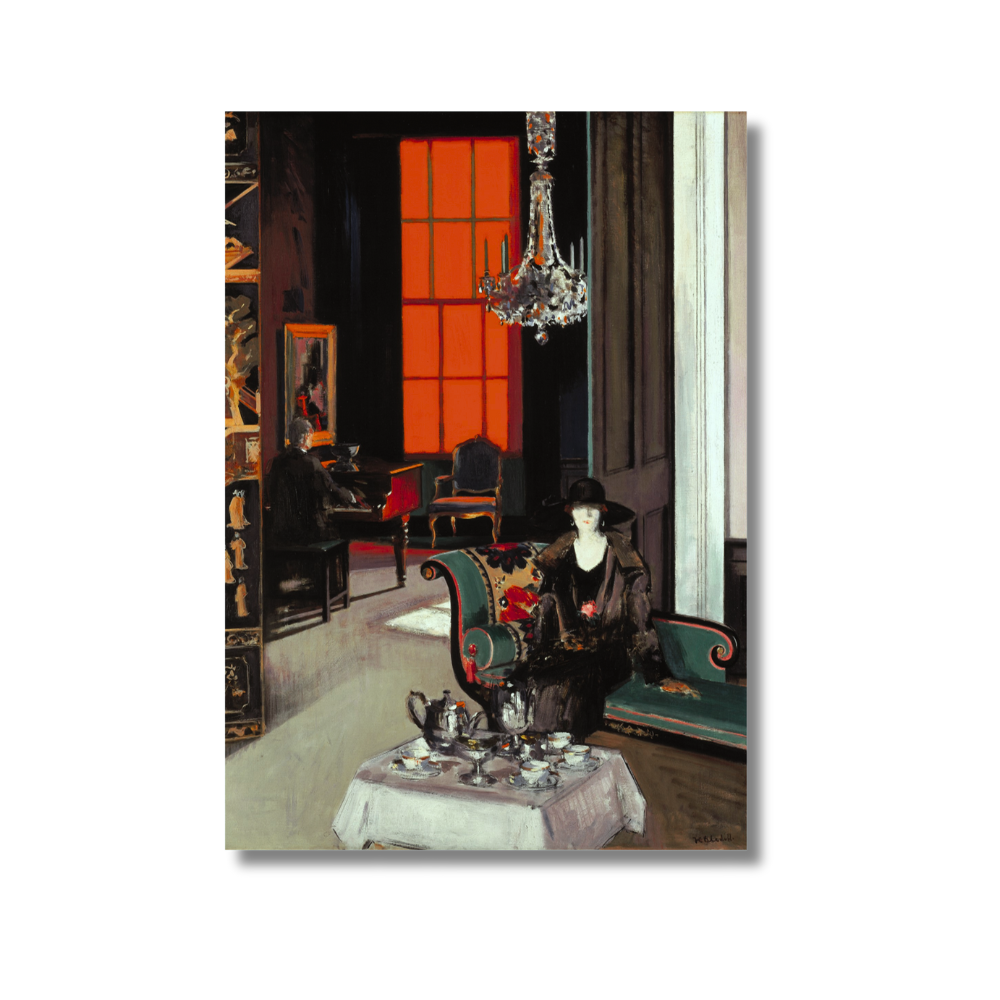 Orange Blind Notebook