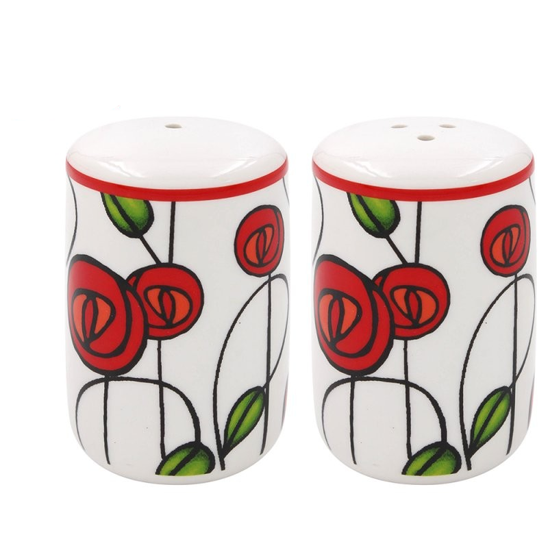 Charles Rennie Mackintosh Salt & Pepper Shakers