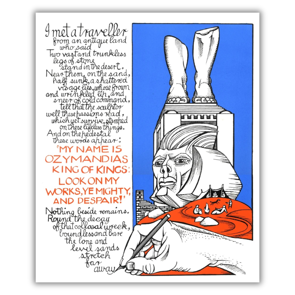 Alasdair Gray: Ozymandias Hand Signed Limited Edition
