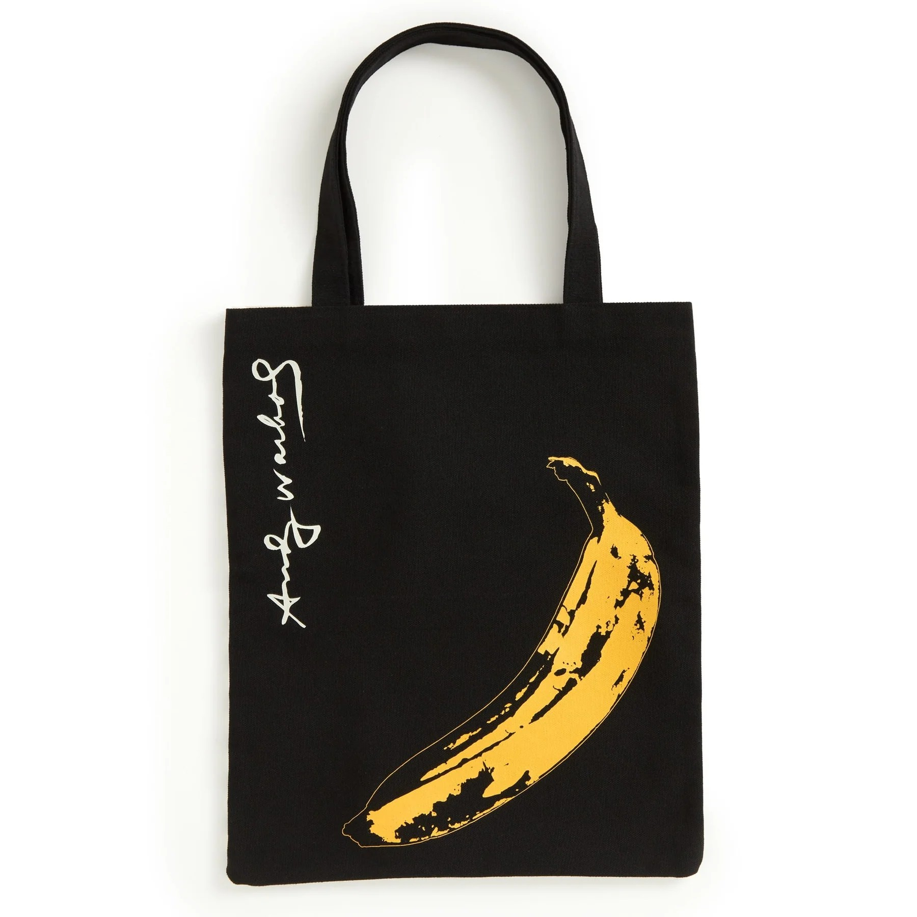 Andy Warhol Banana Tote Bag - Black