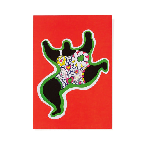 Nikki De Saint Phalle: Leaping Nana Postcard