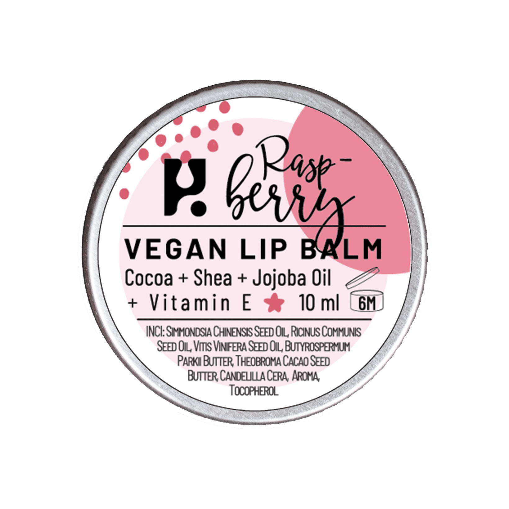 Och Vegan Lip Balm - Raspberry