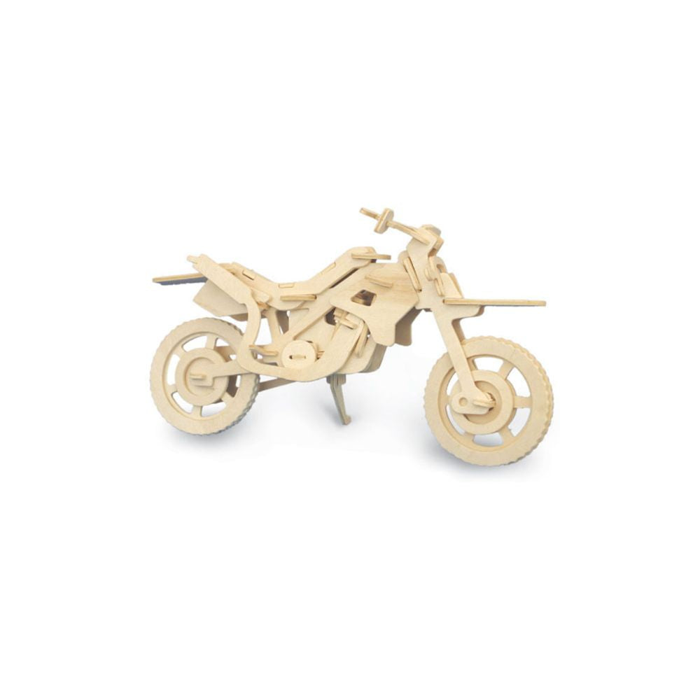 Cross Country Motorbike Woodcraft Construction Kit