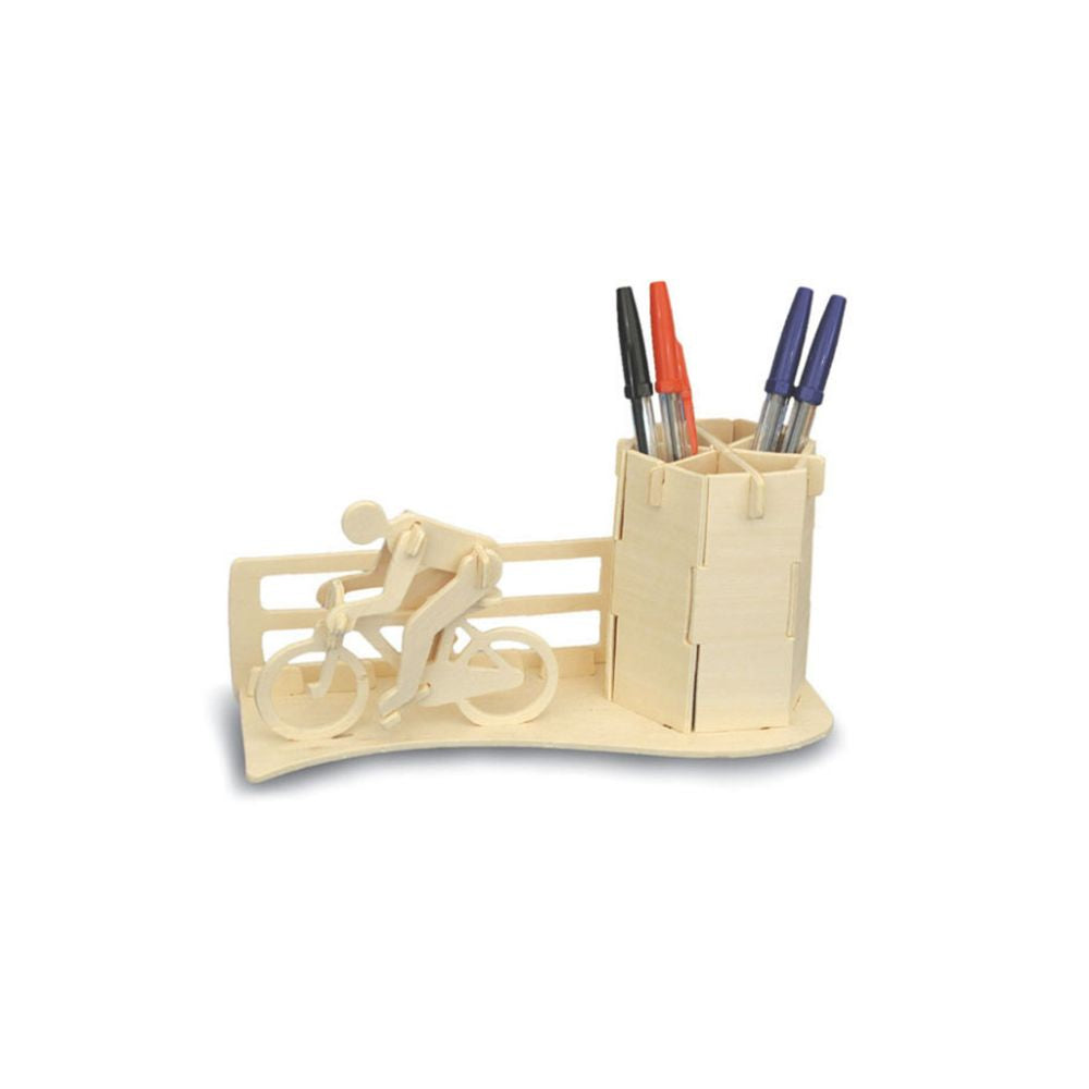 Racing Bike Pen Holder Woodcraft Construction Kit