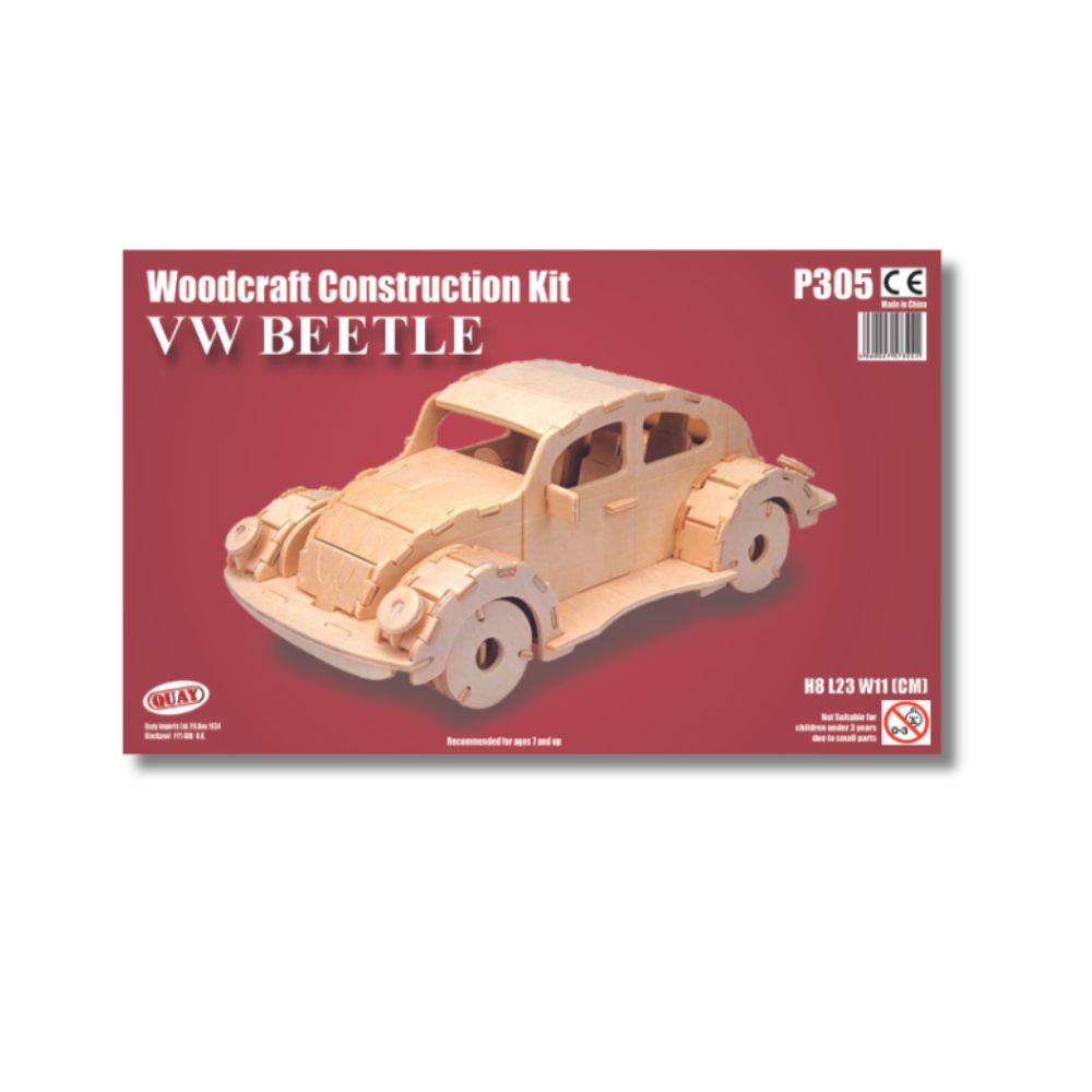 VW Beetle Woodcraft Construction Kit