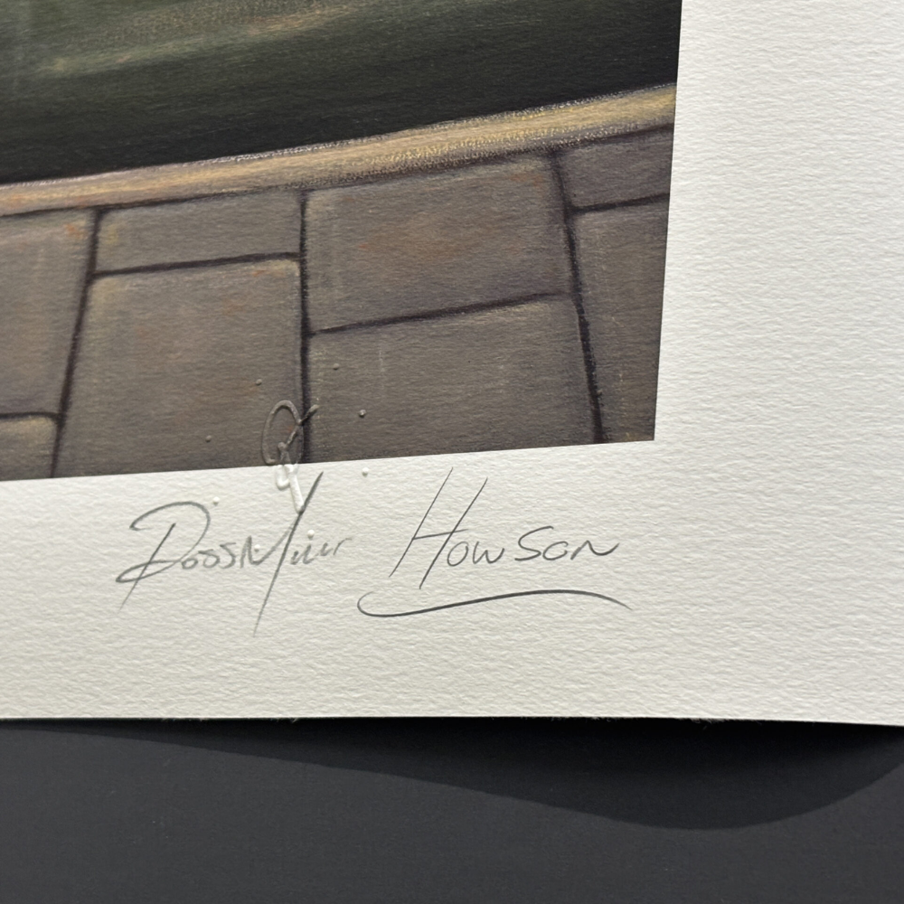 Ross Muir x Peter Howson: Two Sons Hand Signed Limited Edition Print