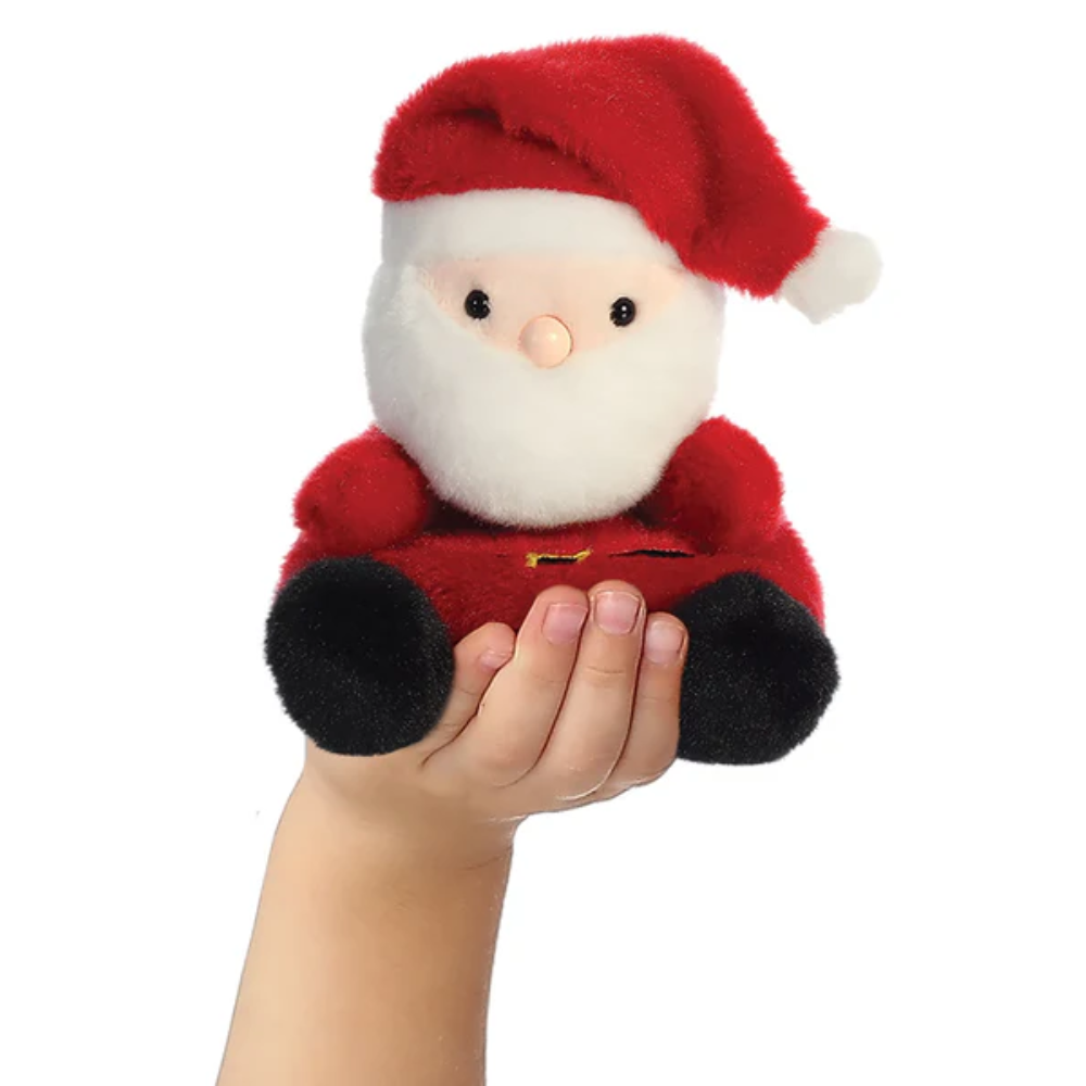 Palm Pals Santa Claus Soft Toy